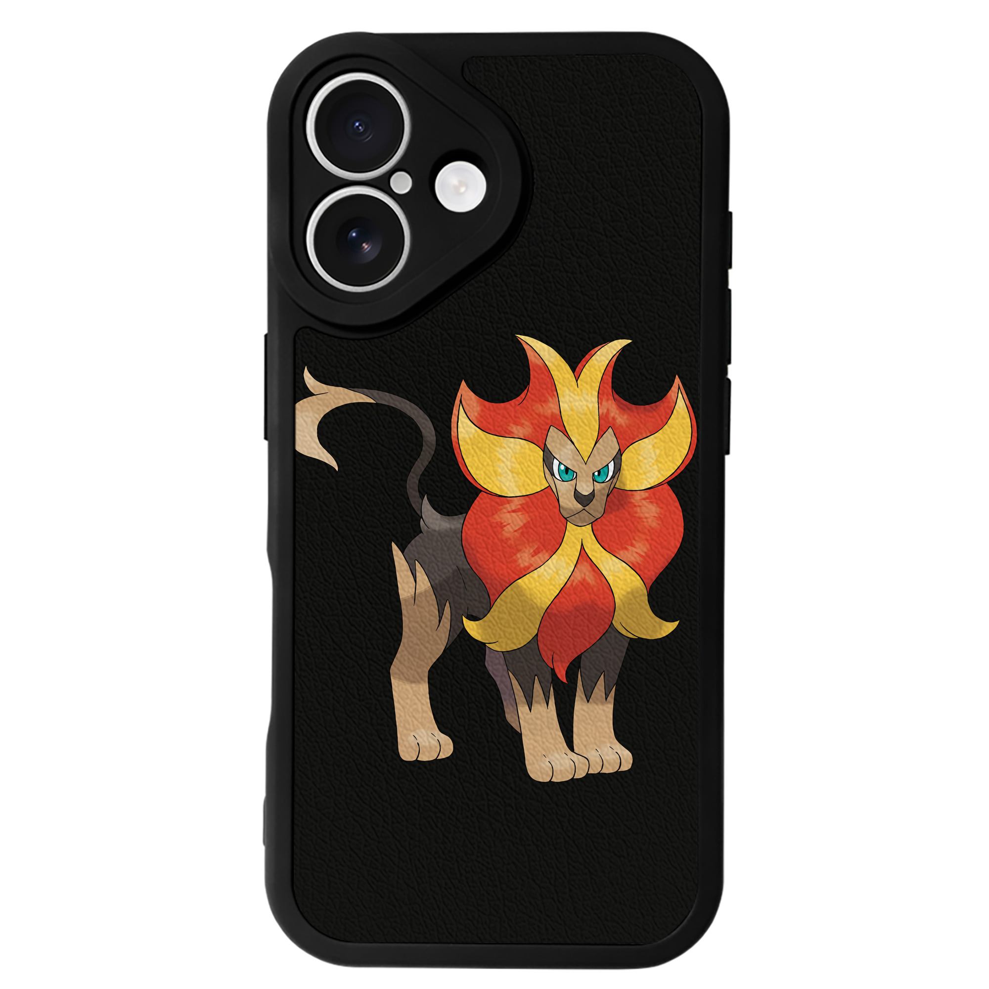 （画像用） ポケットモンスター Pokémon 【iPhone 16シリーズ対応】シリコンスマホケース（レザー調） 材質：シリコン